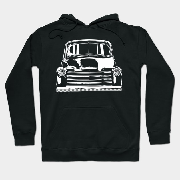 49 Vintage Chevy Truck Hoodie by Danahukee